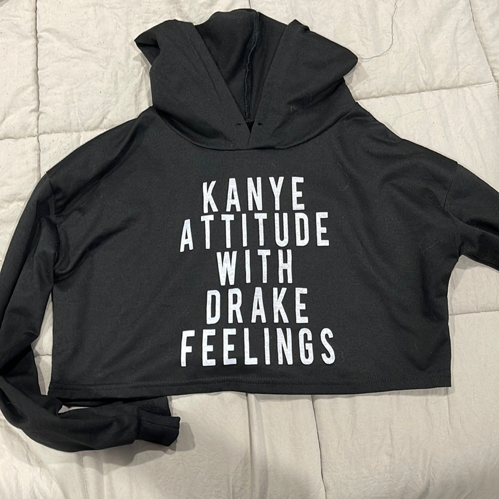 Crop hoodie